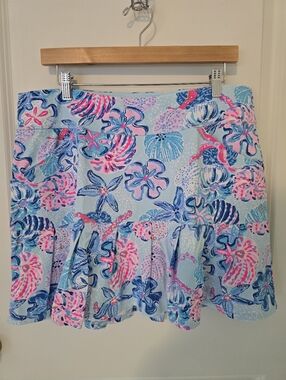 EUC Lilly Pulitzer Annora Luxletic Skort - UPF 50 Sz XL